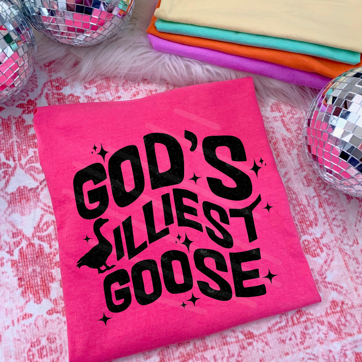 God’s Silliest Goose (saved) 114438 DTF transfer