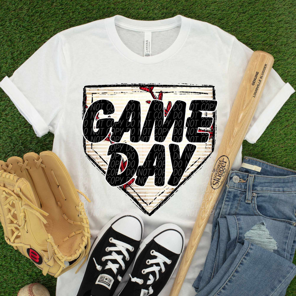 Game day bold font diamond (CITY) 84992 DTF transfer