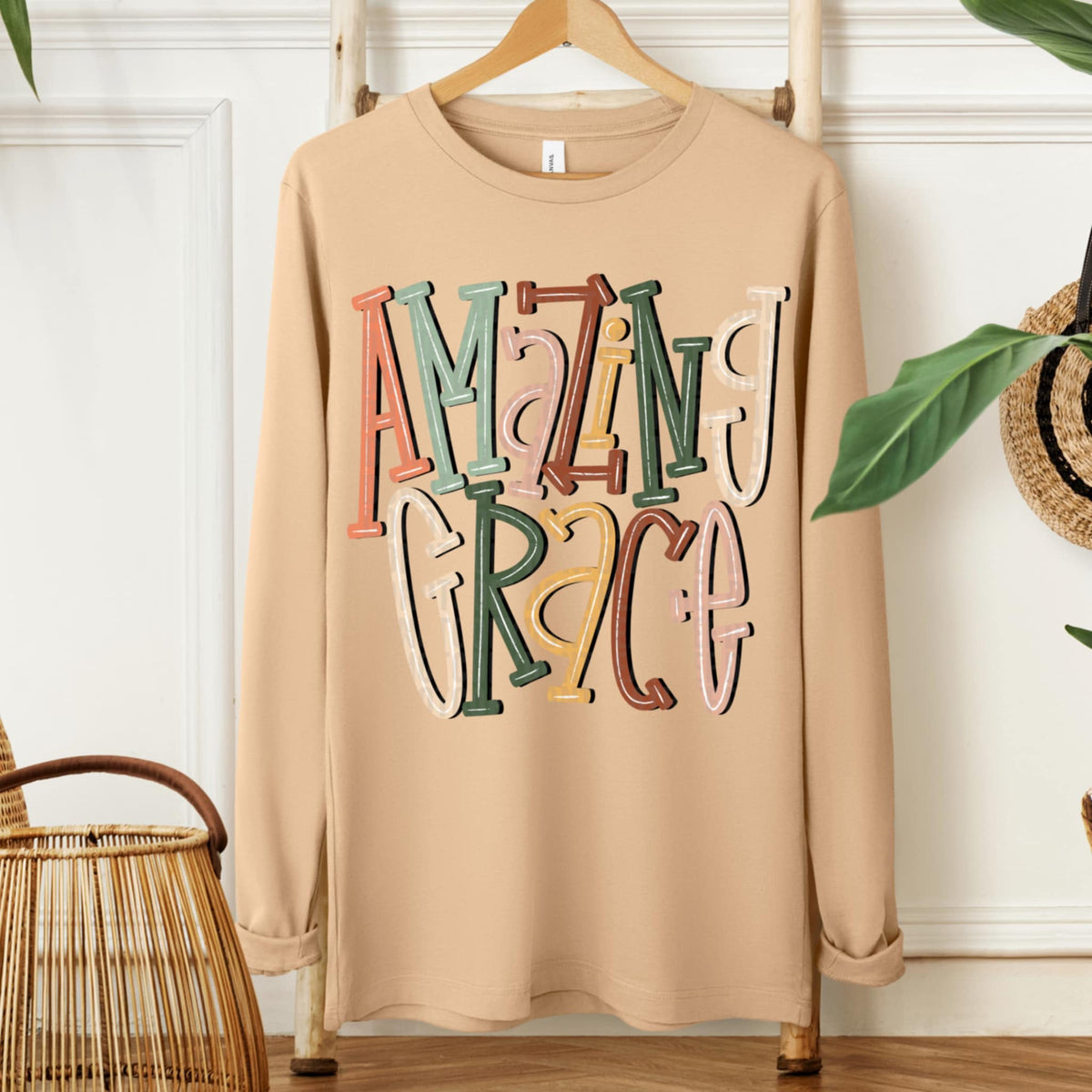 Amazing grace earth tones (SDD) 107825 DTF transfer