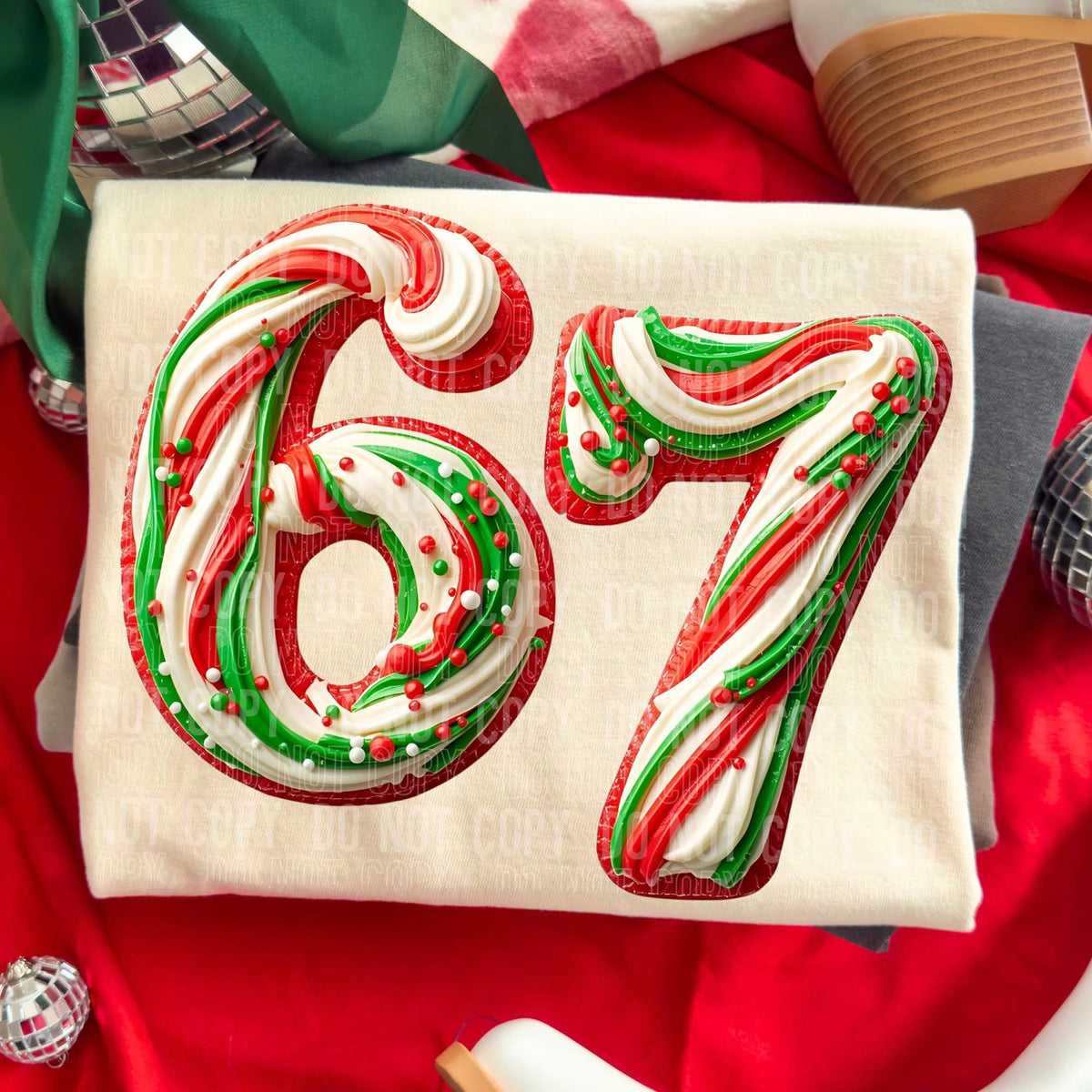 67 (faux icing) (SBB) DTF Transfer