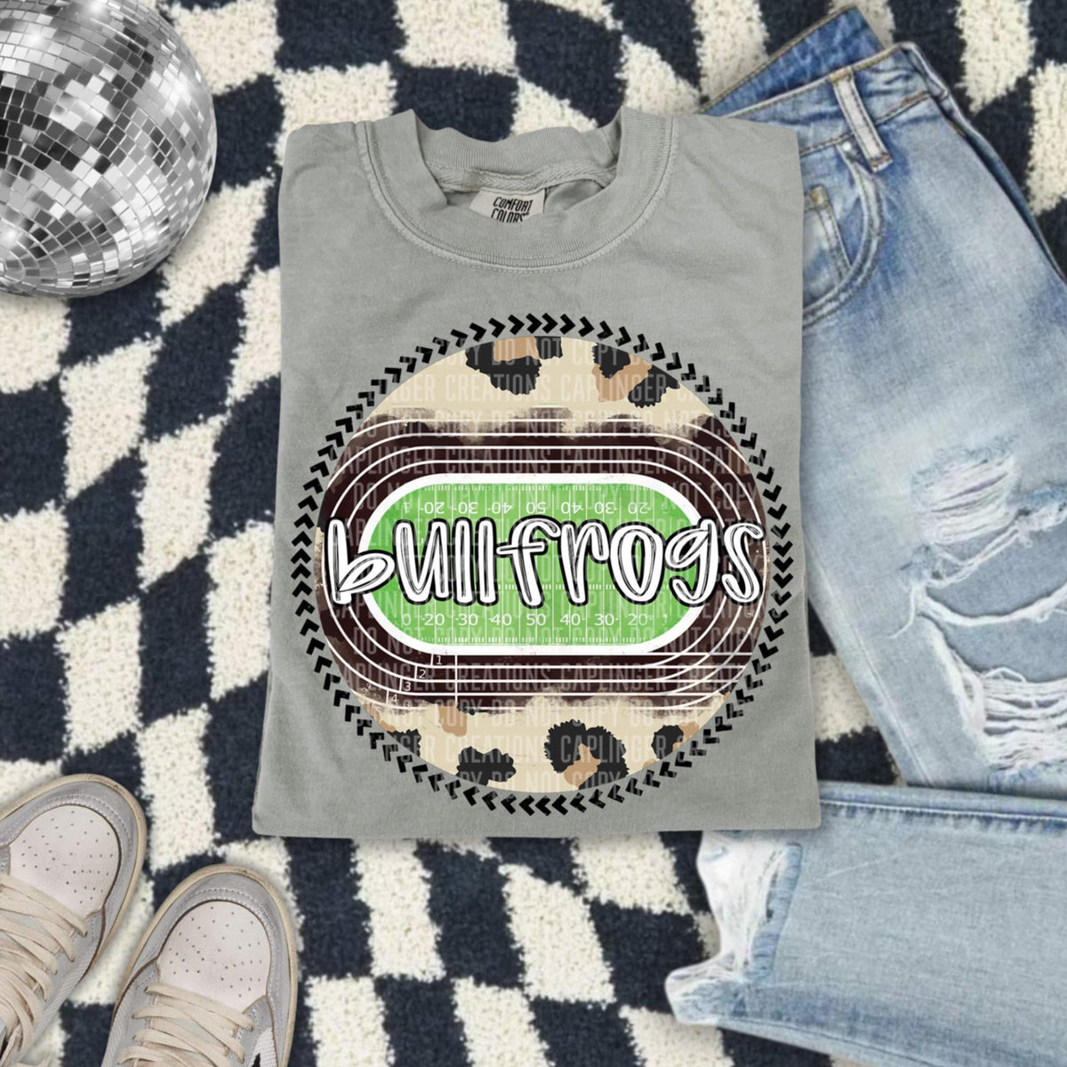 Bullfrogs Football Stadium (Caplinger) 92803 DTF transfer