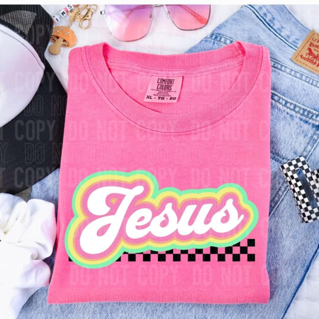 Jesus retro (SBB) 92498 DTF transfer