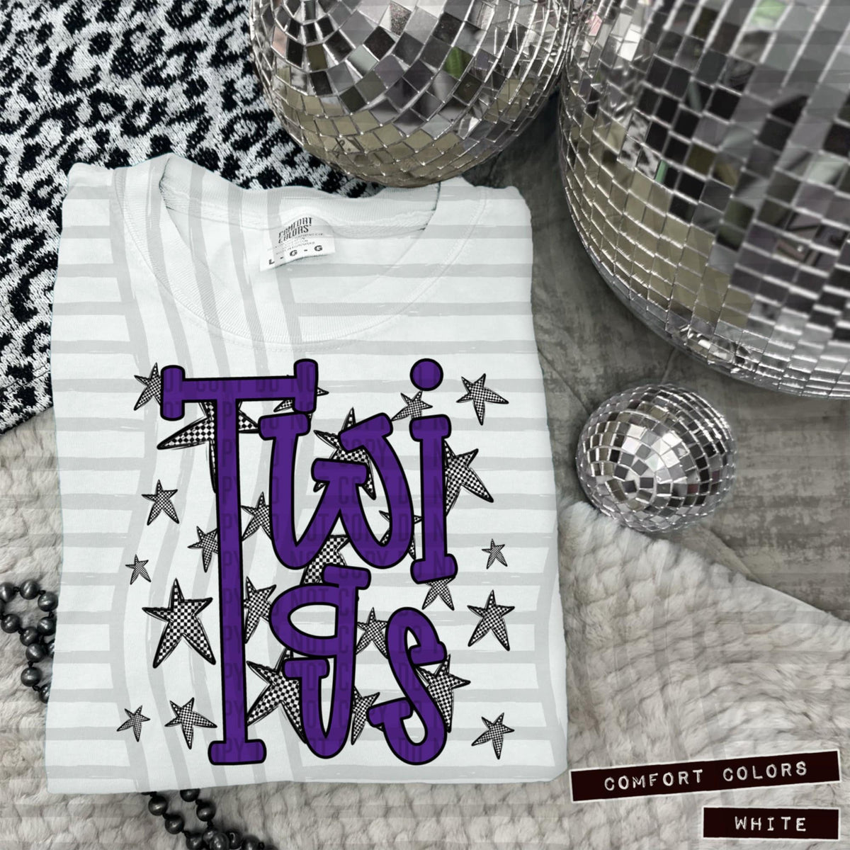 Purple Staggered Mascots (Caplinger)