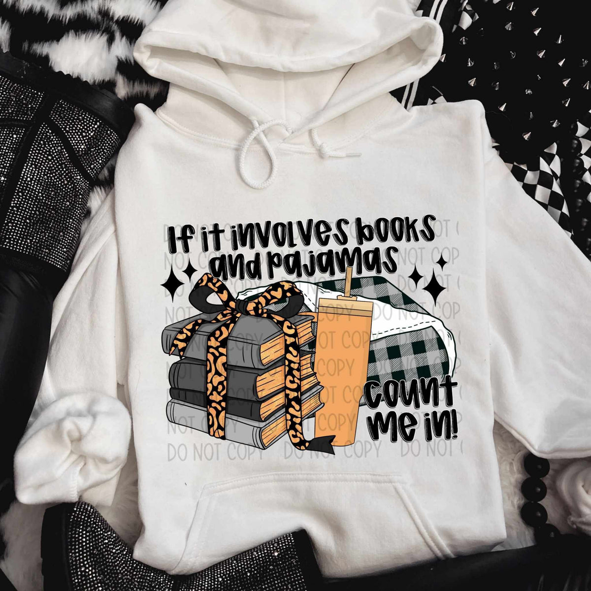 If it involves books and pajamas count me in (SWD) 79553 DTF transfer