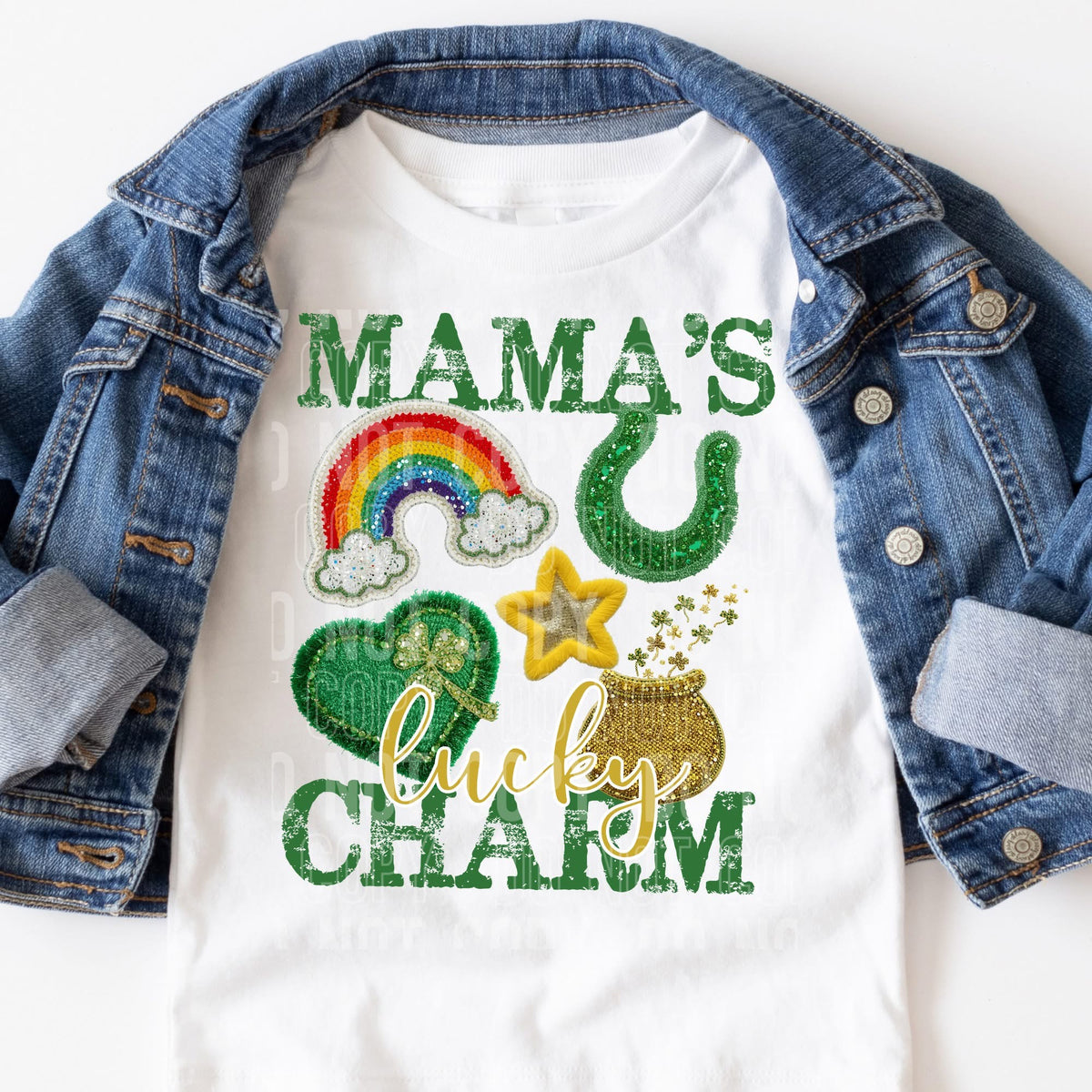 Mama’s lucky charm (SBB) DTF transfer