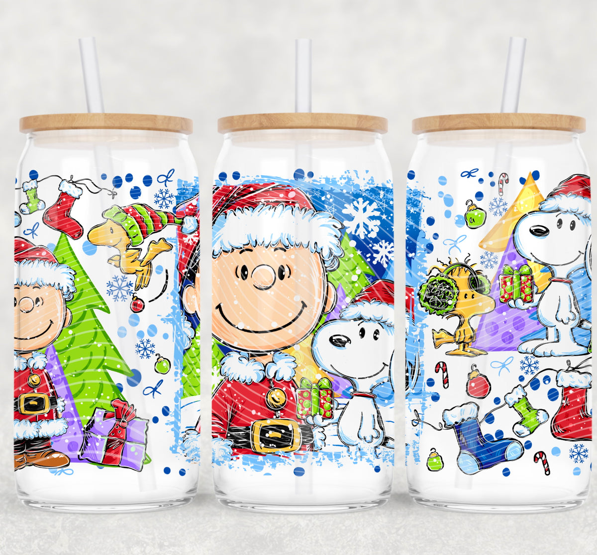 Christmas peanut (AG) UV DTF WRAP