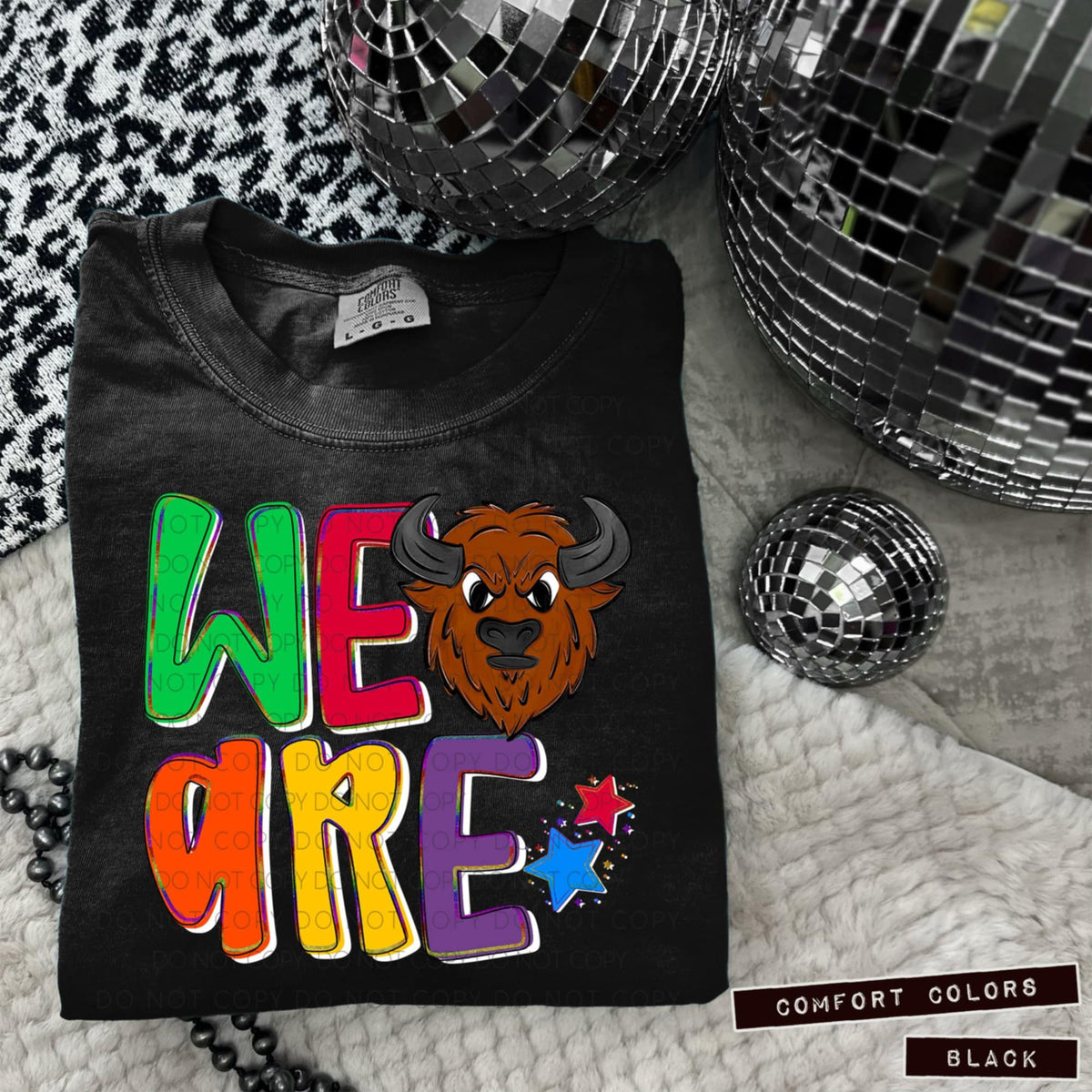 We are bison (Caplinger) 100893 DTF transfer