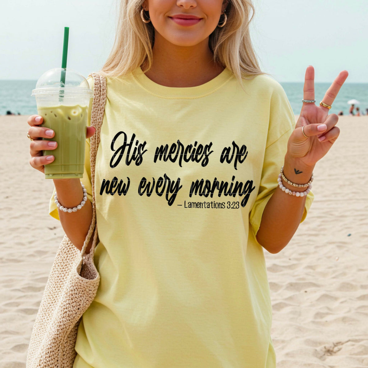 His mercies are new every morning (SDD) DTF Transfer