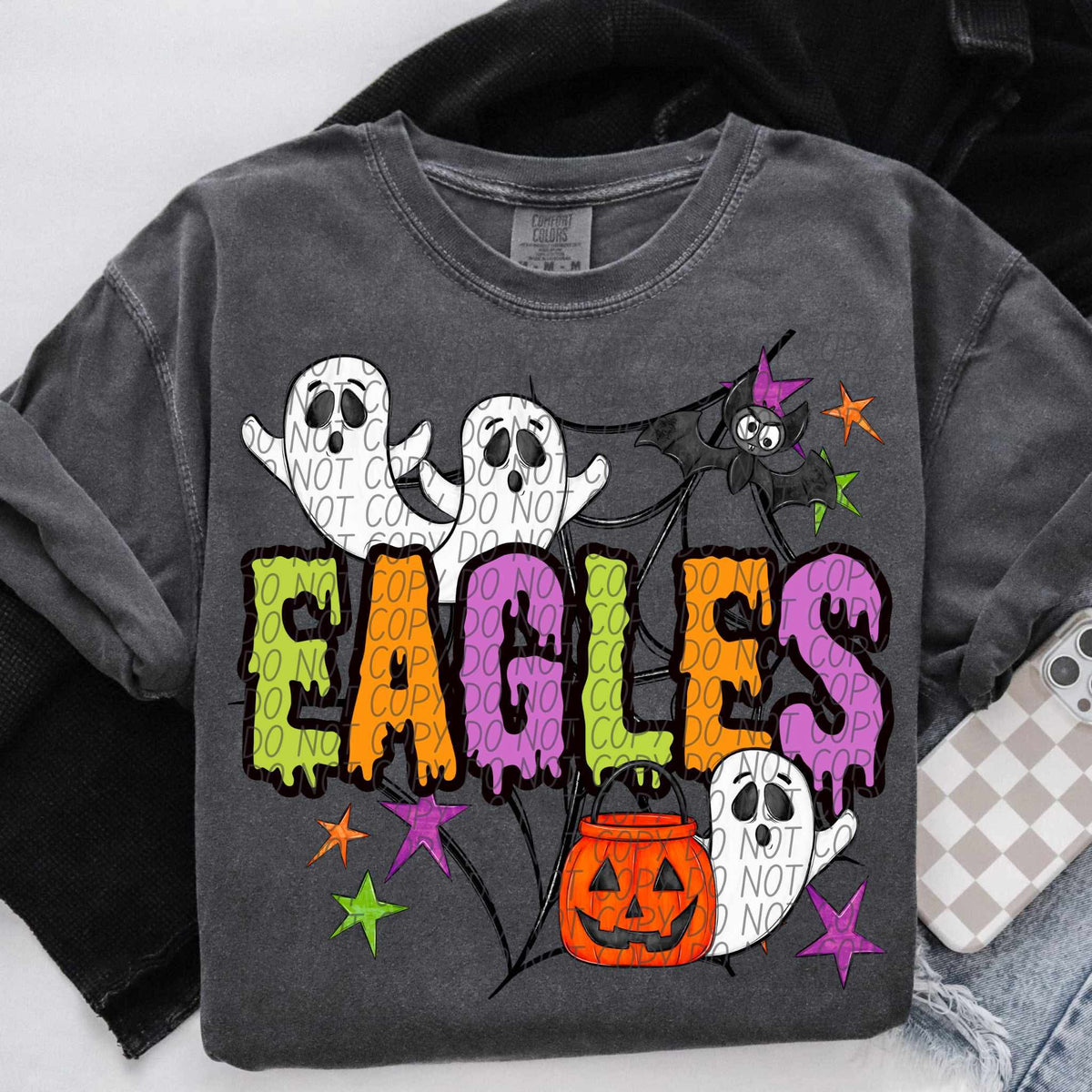 Eagles Halloween (City) DTF transfer
