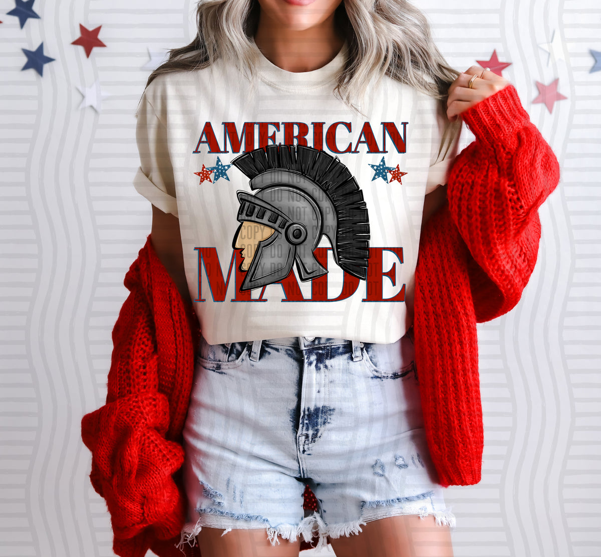 American made trojans (Caplinger) DTF Transfer