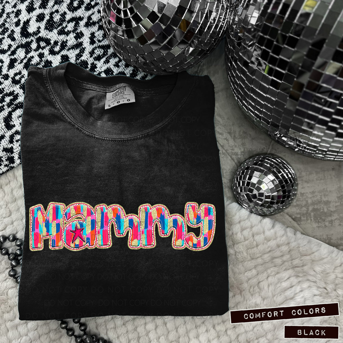 Mammy Tutti Brushstrokes (Caplinger) DTF transfer