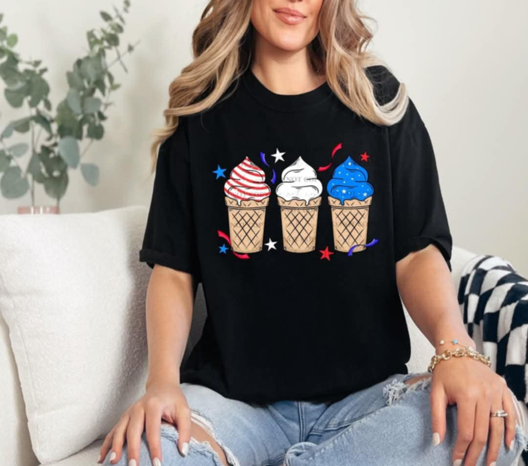 American ice cream NO WORDS (40E) 96929 DTF transfer