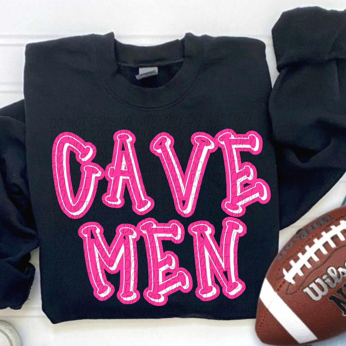 Cavemen hot pink 55326 DTF transfer