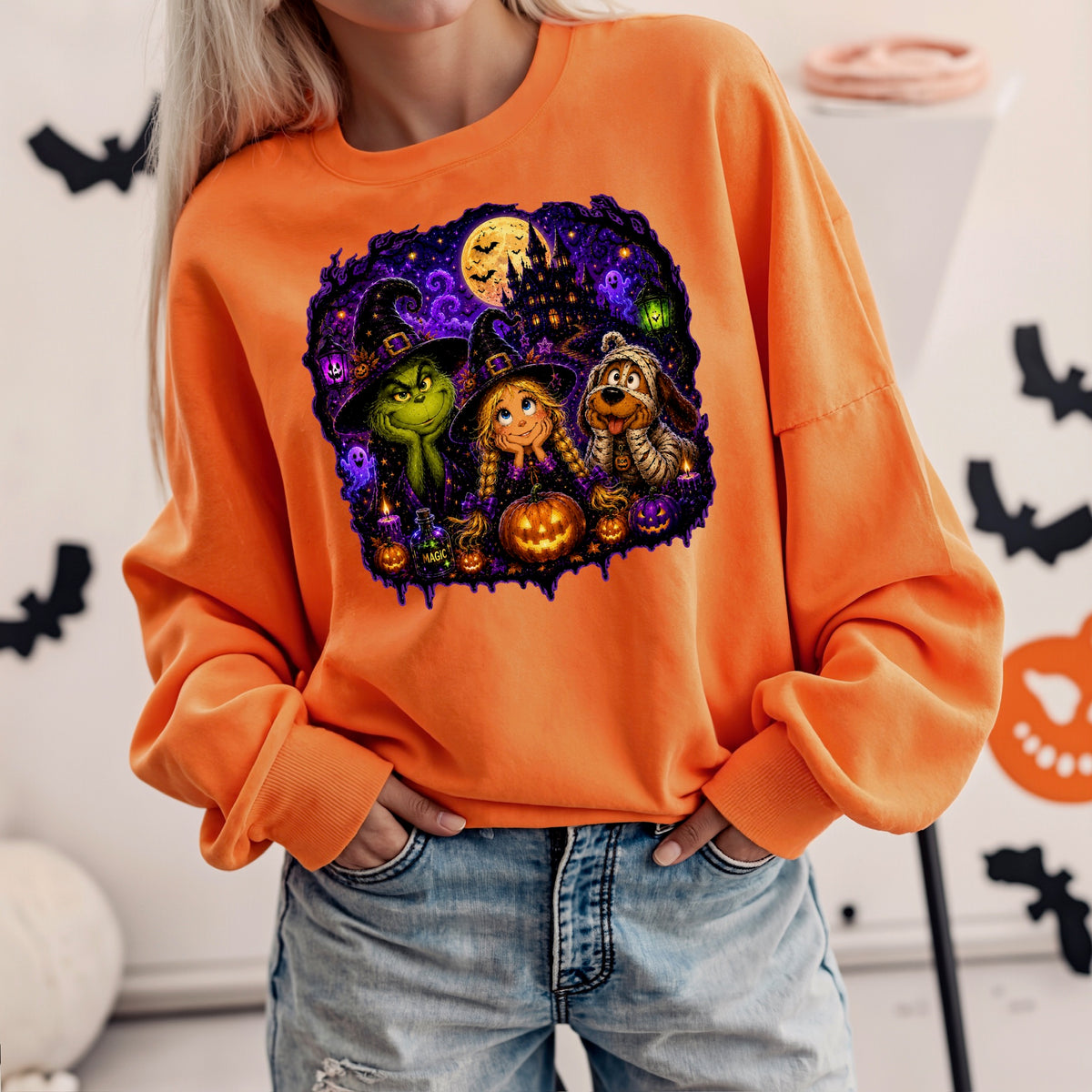 G man Halloween scene Sunday Special DTF transfer