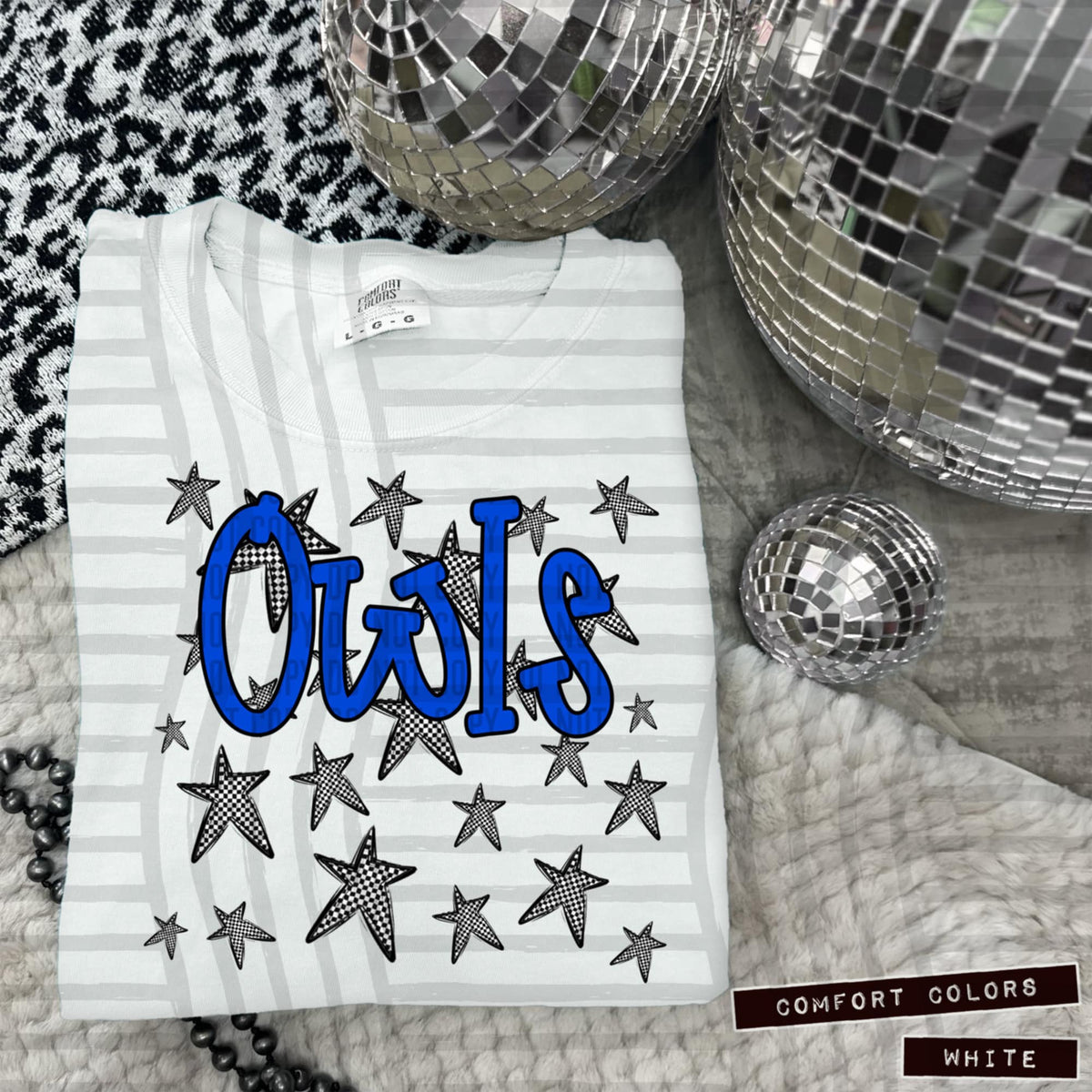 Blue Staggered Mascots (Caplinger)