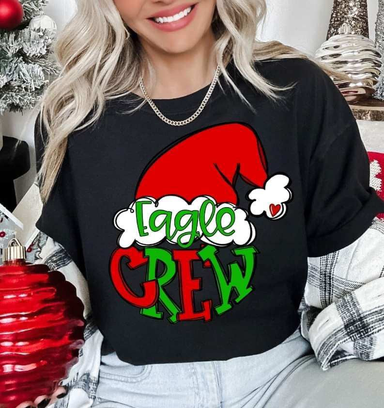 Eagle crew Santa hat (S&G) 70456 DTF transfer