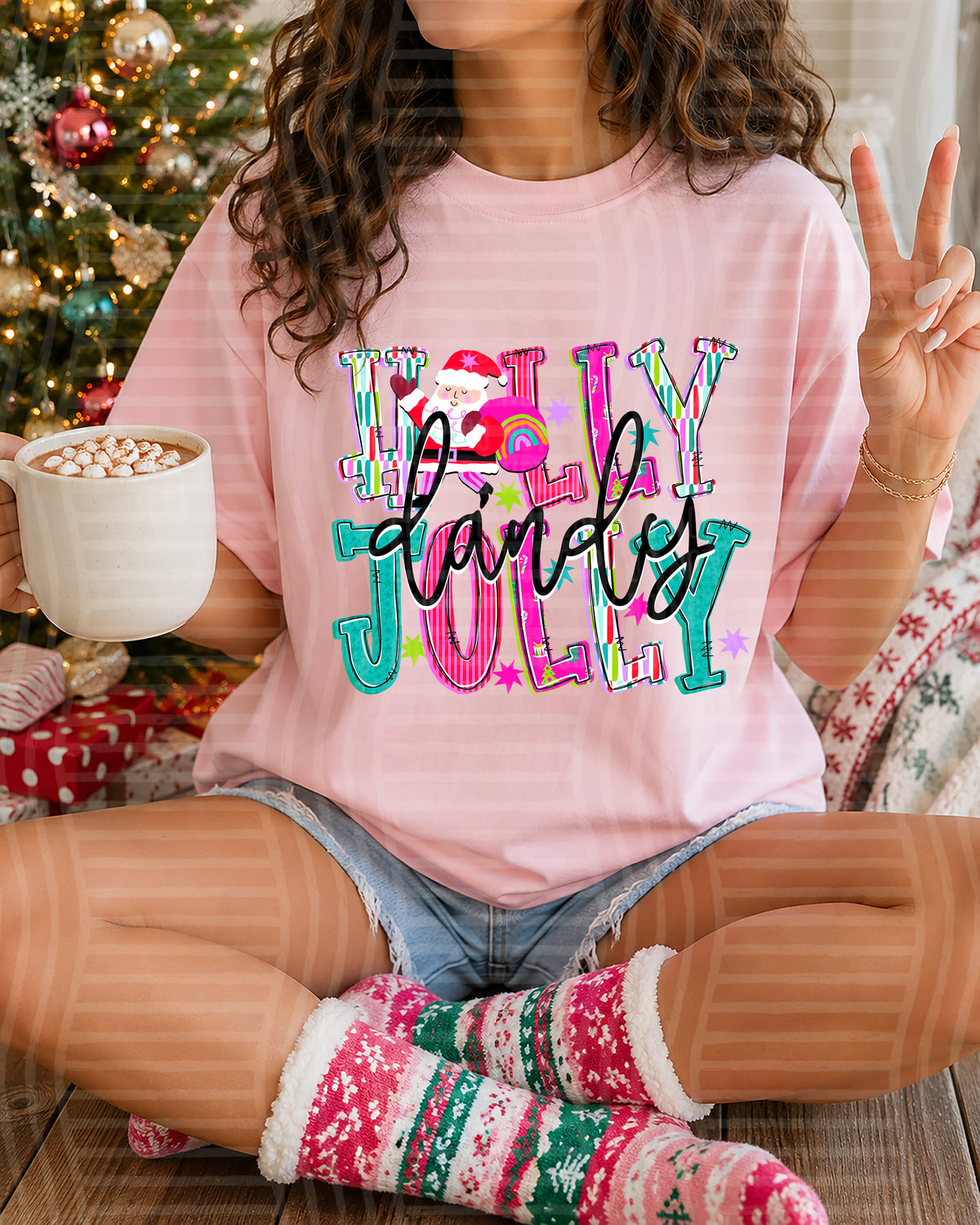 Dandy-Holly Jolly (Caplinger) DTF Transfers