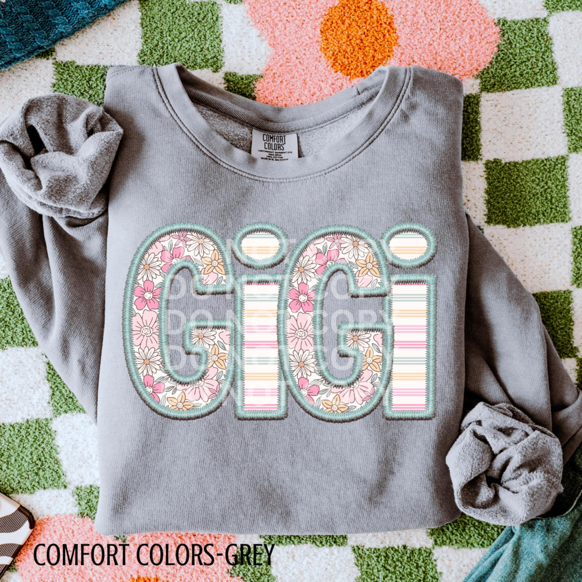 Gigi embroidery (CSG) 87202 DTF transfer