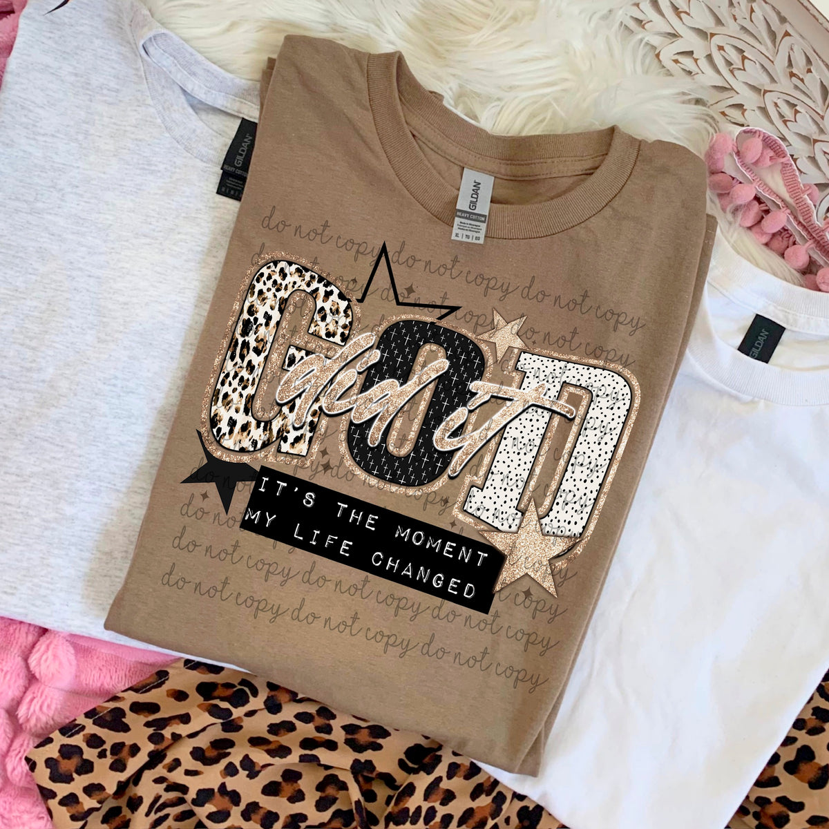 God did it stars (SSD) 117533 DTF TRANSFER