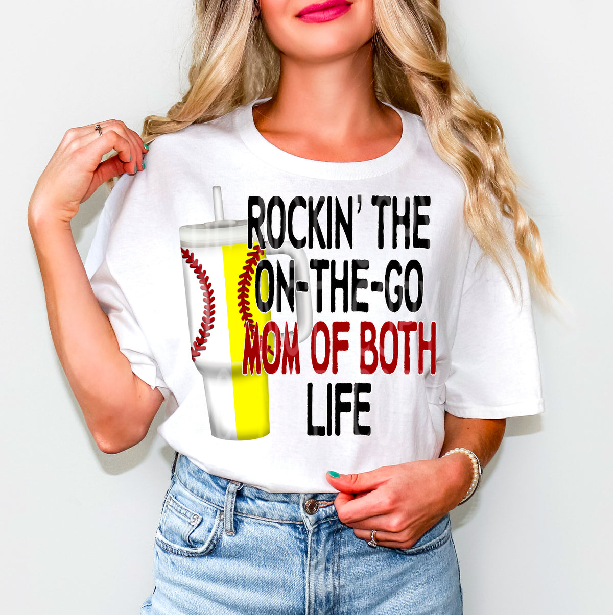 Rockin the on-the-go mom of both life (DD) 96652 DTF transfer