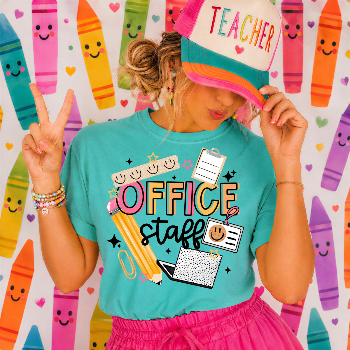 Office staff (CSC) DTF Transfer