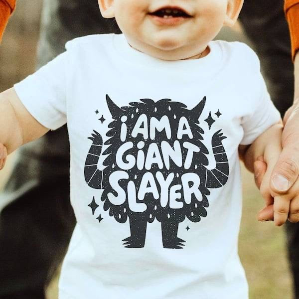 I am a giant slayer ARMS UP (KARTA) 64034 DTF transfer