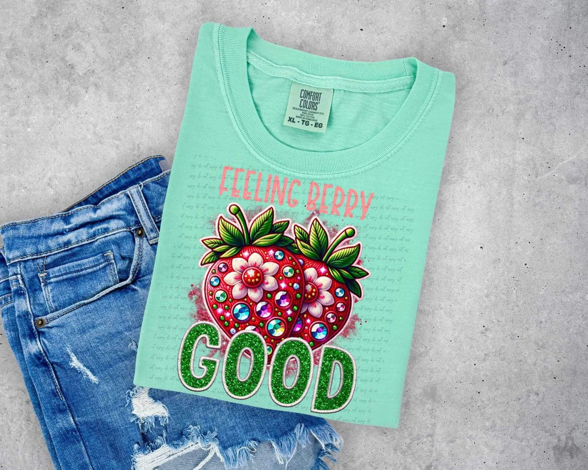 Feeling berry good 13889 DTF transfer