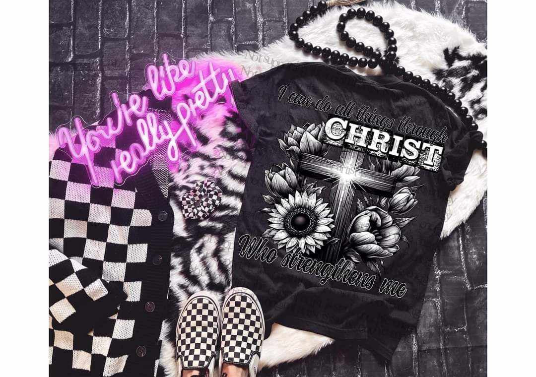 I can do all things through Christ exclusives 70355 DTF transfer