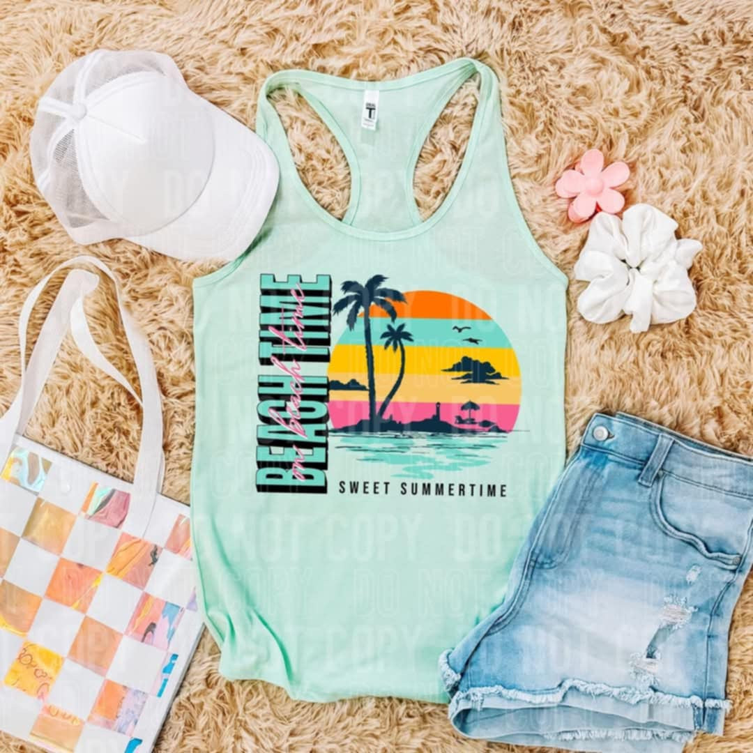 Beach time sweet summertime (SBB) 96258 DTF transfer