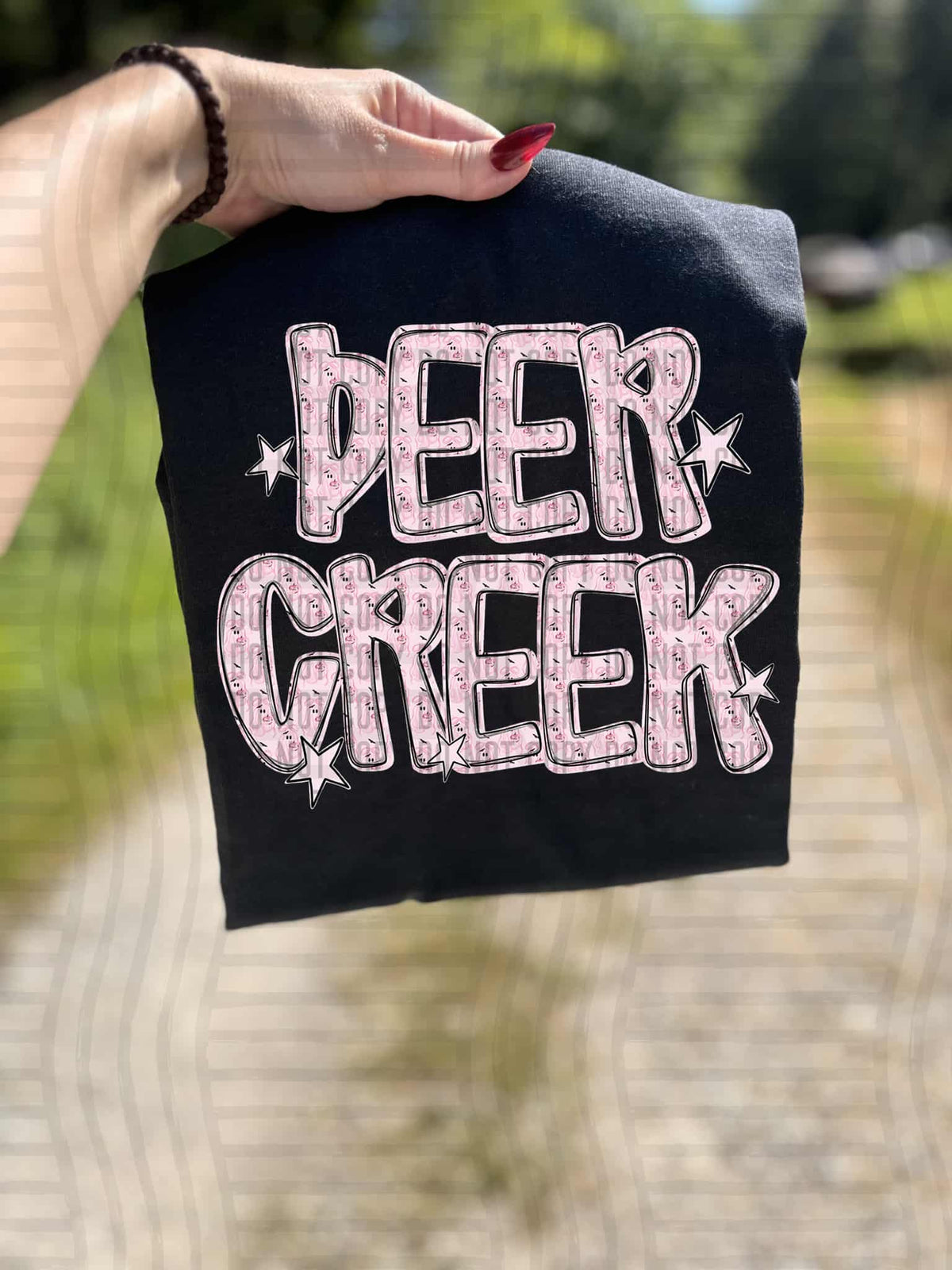 Deer Creek Mascot ghost (caplinger) DTF transfer