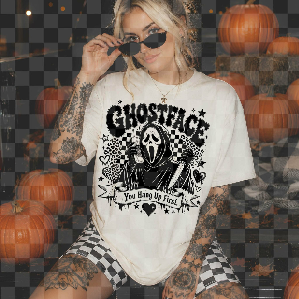 GF you hang up first BLACK (Unhinged) DTF transfer