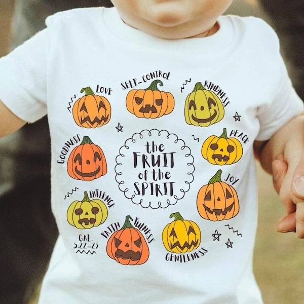The fruit of spirit pumpkins (KARTA) 62933 DTF transfer