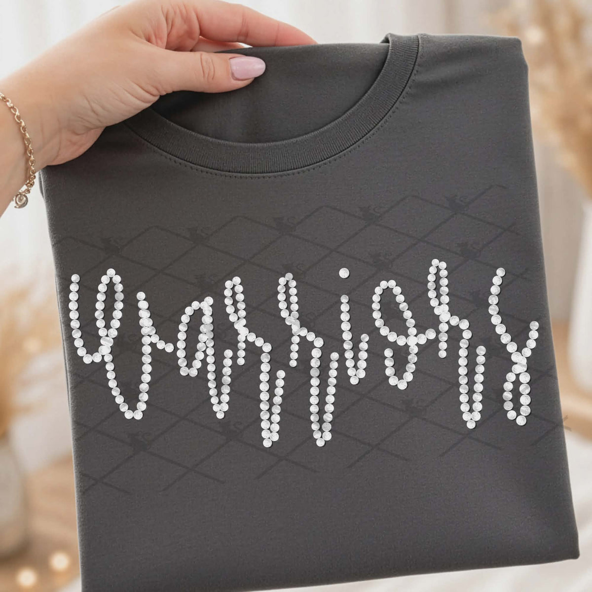 Warriors faux beads (TTD) DTF Transfer