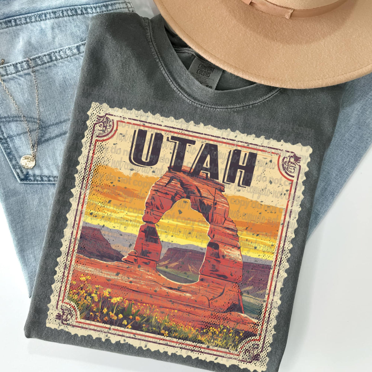 Utah State Stamp (TTD) 99056 DTF transfer