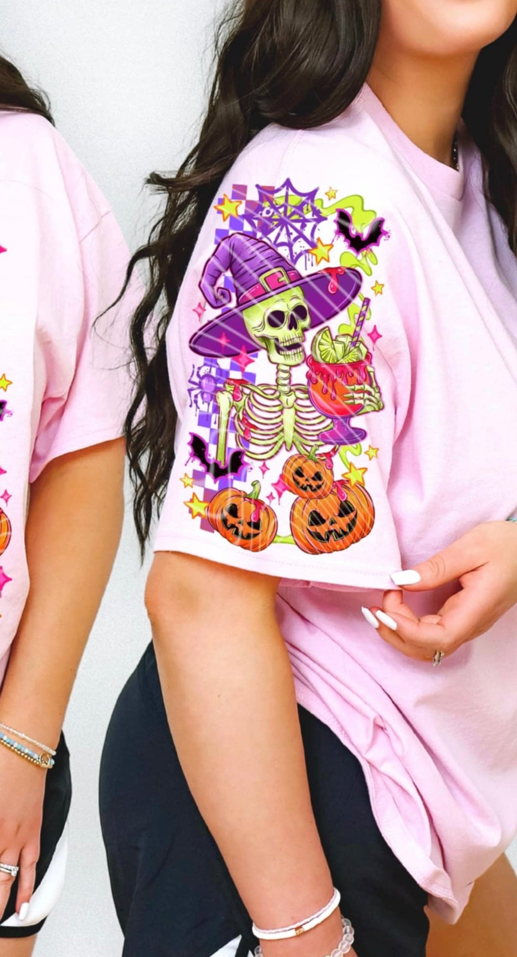 Midnight Marargitas sleeve DTF transfer