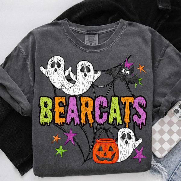 Bearcats Halloween (City) DTF transfer