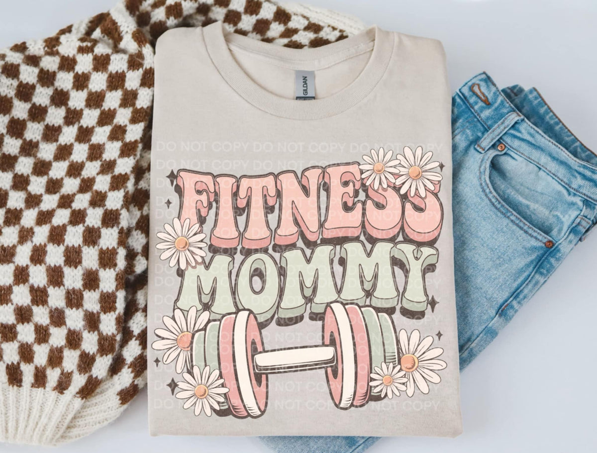 Fitness mommy (SCG) 96291 DTF transfer