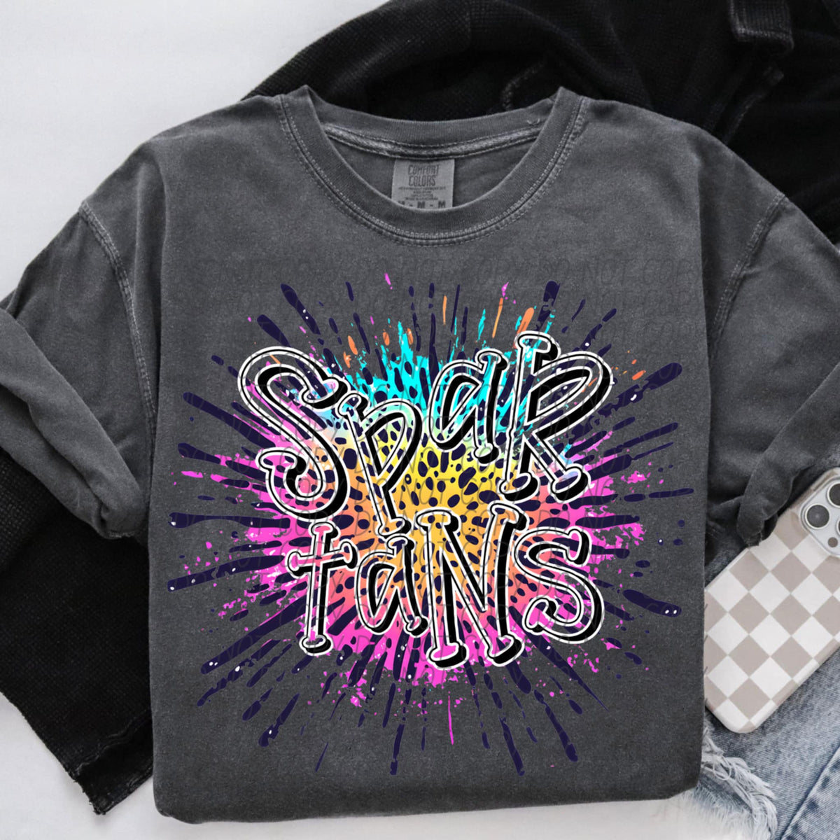 Colorful Burst Mascots (City)