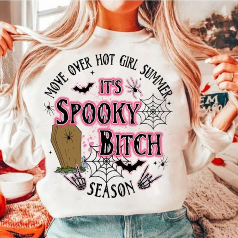It’s spooky bitch season circle 107544 DTF transfer