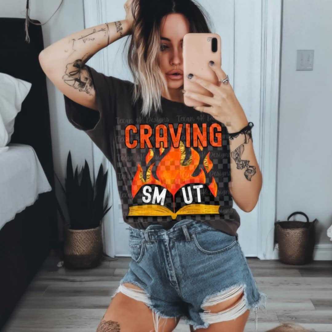 Craving smut (Texans) 106350 DTF transfer