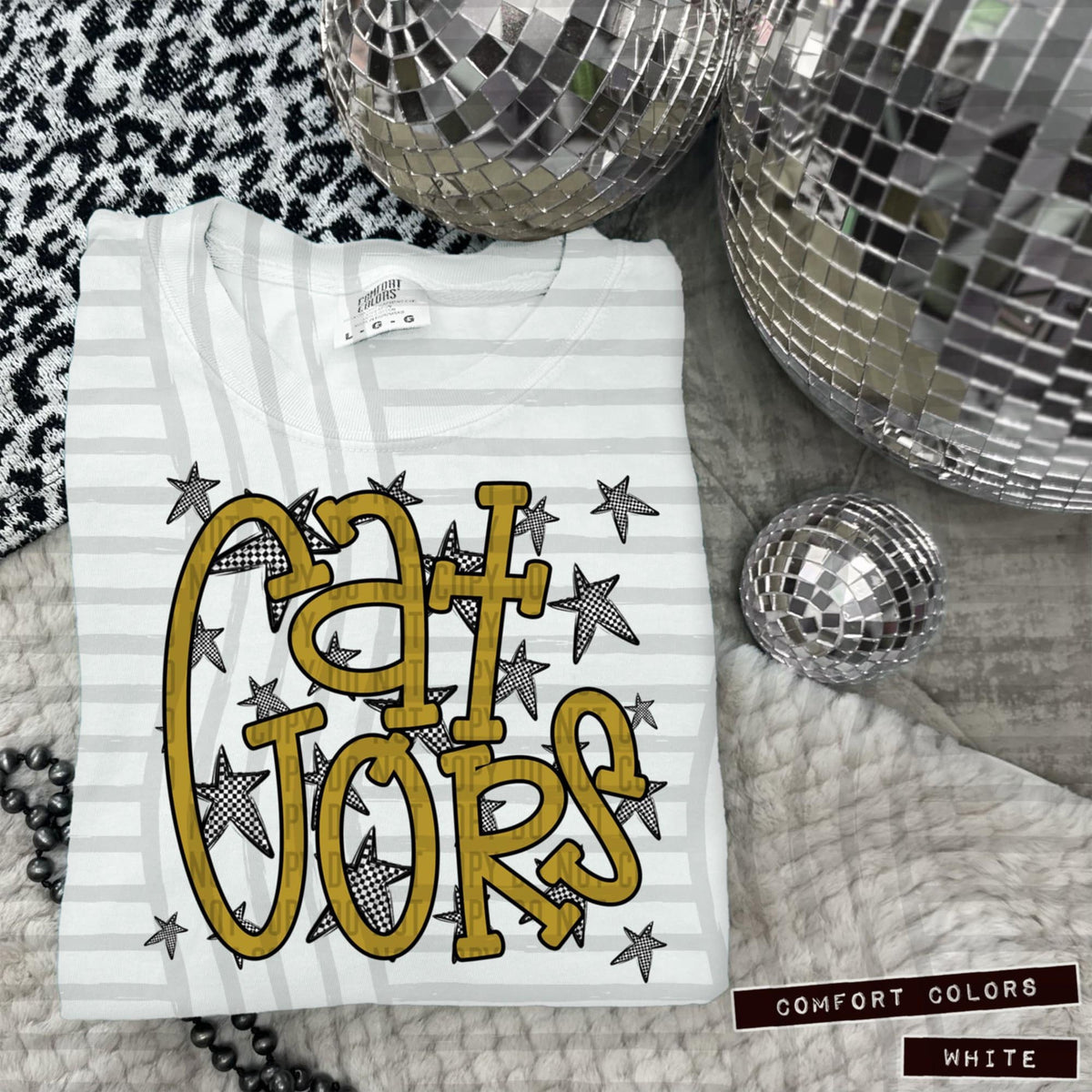 Gold Staggered Mascots (Caplinger)