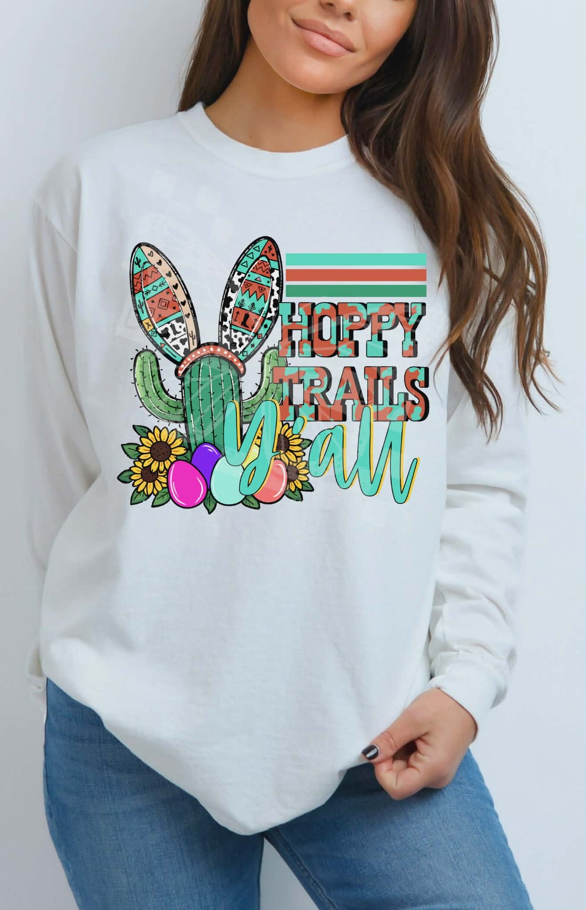 Hoppy trails y’all (c’s) DTF TRANSFER