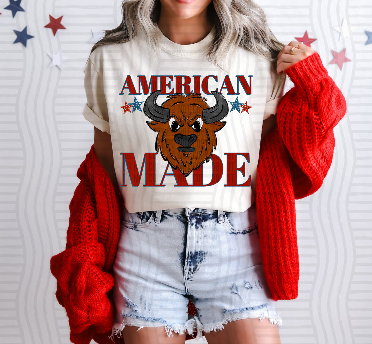 American made Buffalo (Caplinger) DTF Transfer