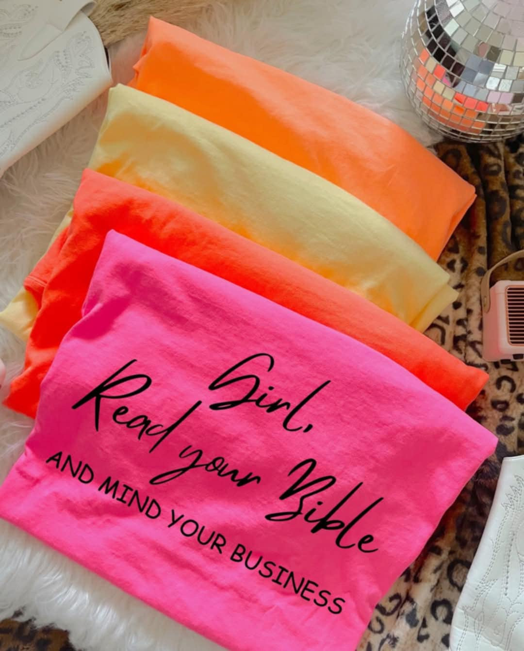 Girl read your Bible 106252 DTF transfer