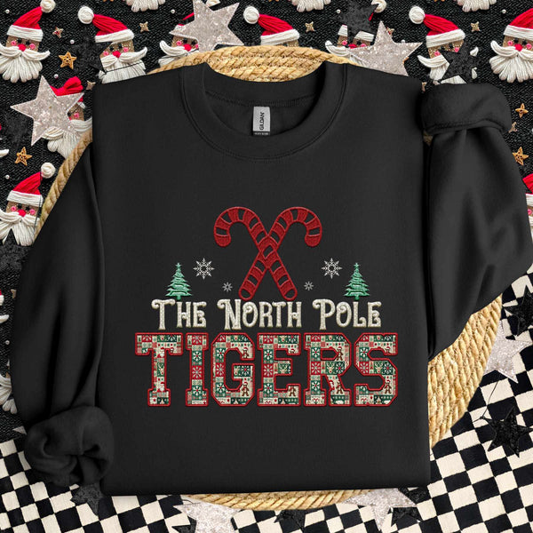 The North Pole tigers 65365 DTF transfer