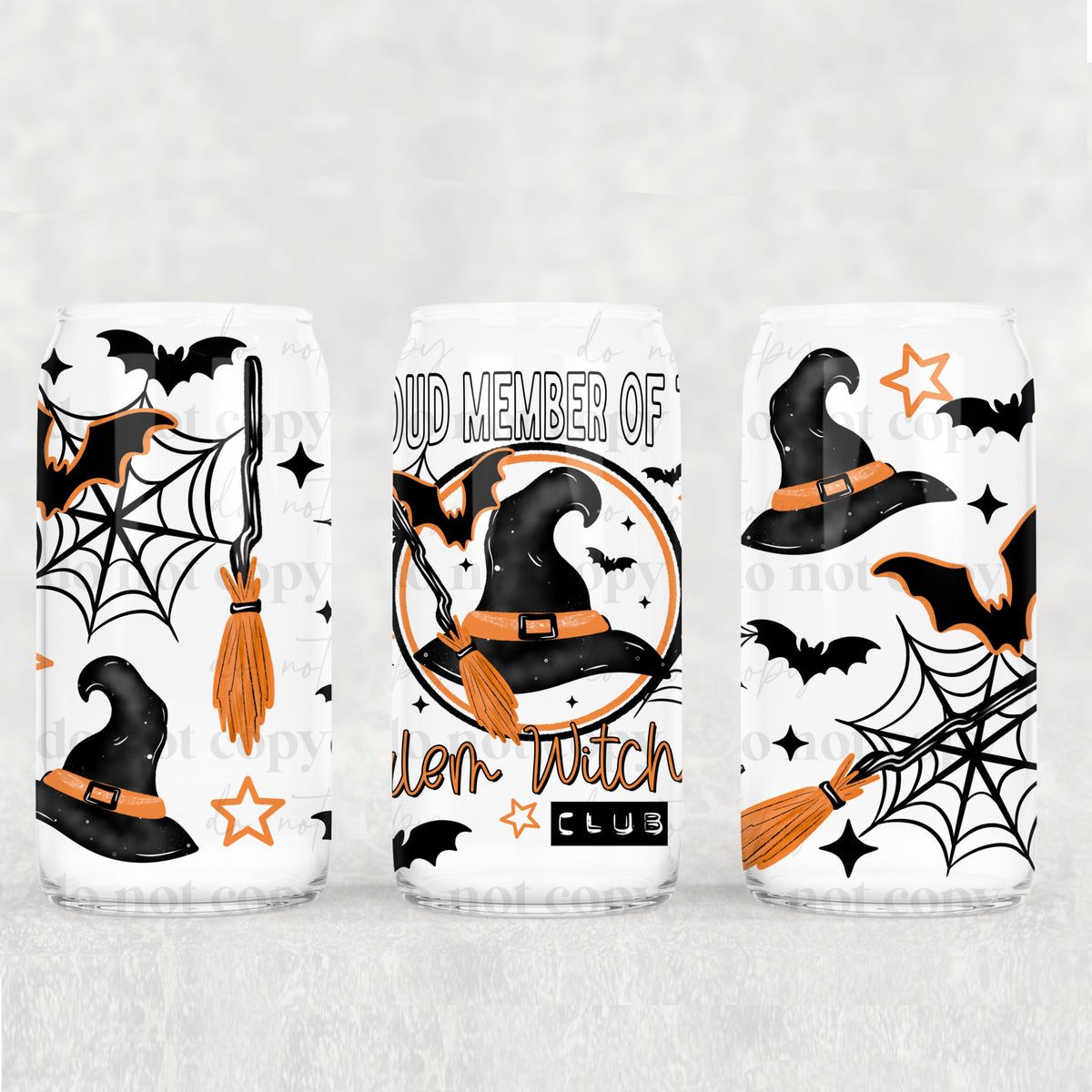 Salem witches club (CSC) UV DTF WRAP