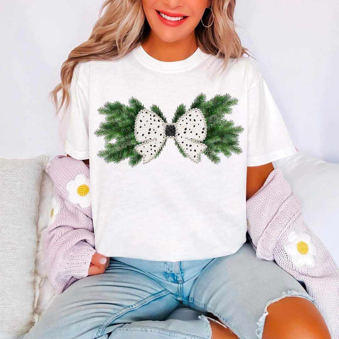 Dalmatian bow (DDD) 70255 DTF transfer