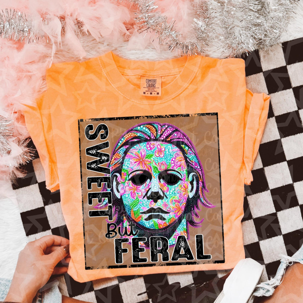 Sweet but feral (Virgo) 109212 DTF transfer