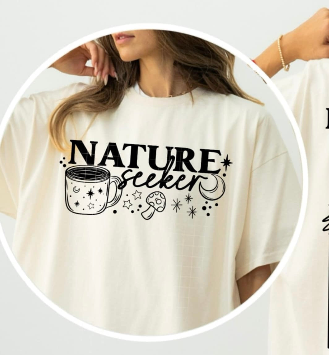 Nature seeker BLACK pocket CSC) 85367 DTF transfer