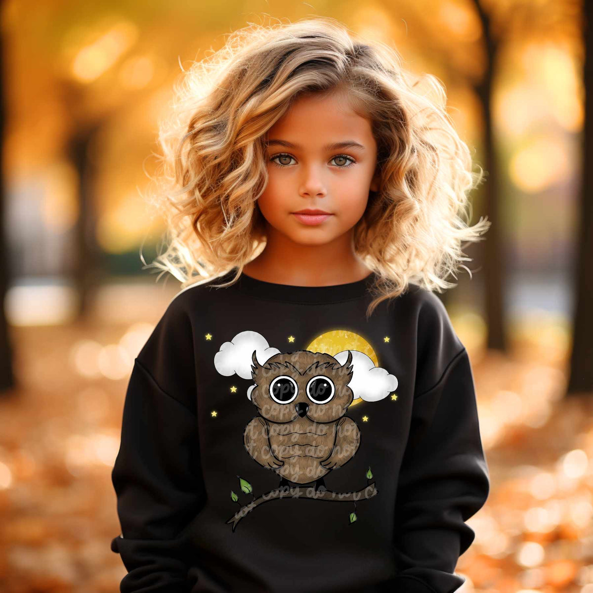 Night owl (LANE) 58642 DTF transfer